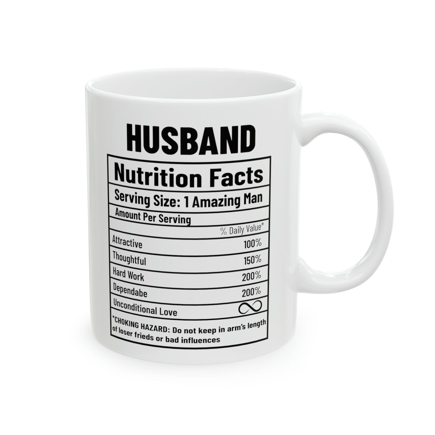 To My Husband | Ceramic Mug, 11oz