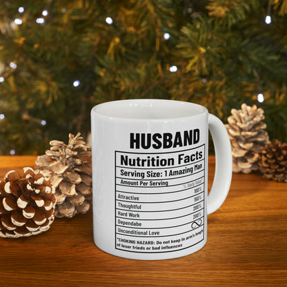 To My Husband | Ceramic Mug, 11oz