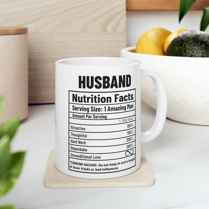 To My Husband | Ceramic Mug, 11oz