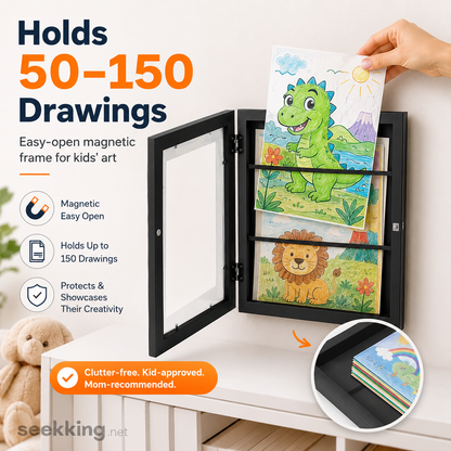 Kids Art Display Magnetic Frame