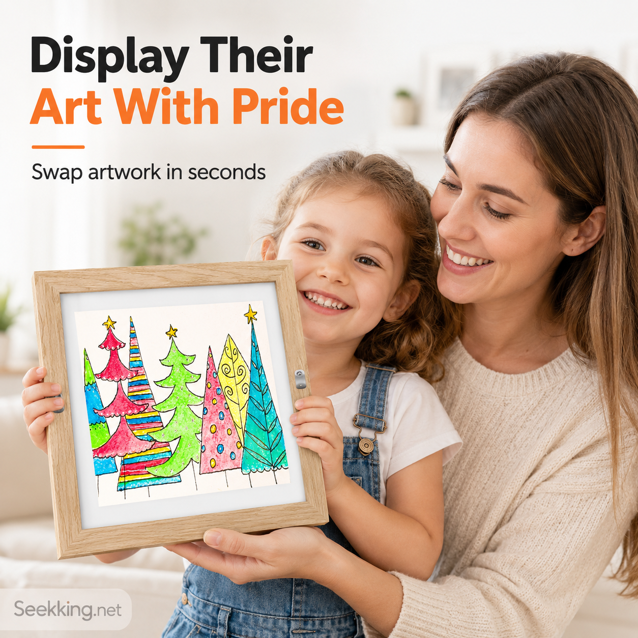 Kids Art Display Magnetic Frame