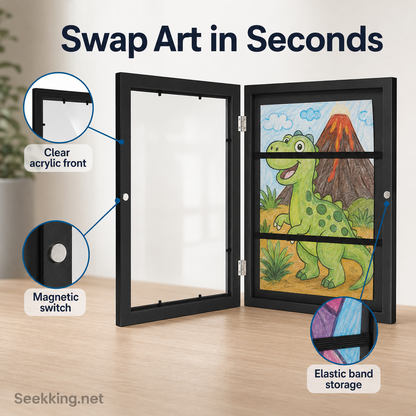 Kids Art Display Magnetic Frame