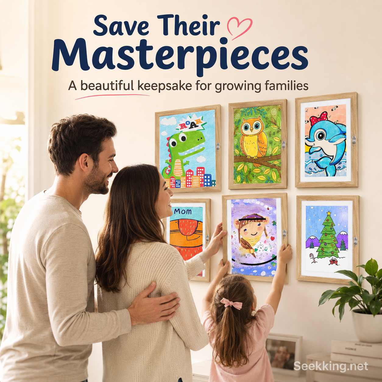 Kids Art Display Magnetic Frame