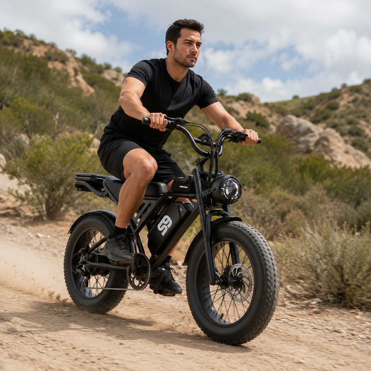 ApexRover 20″ Fat Tire Electric Bike | Up to 34 MPH & 50-Mile Range