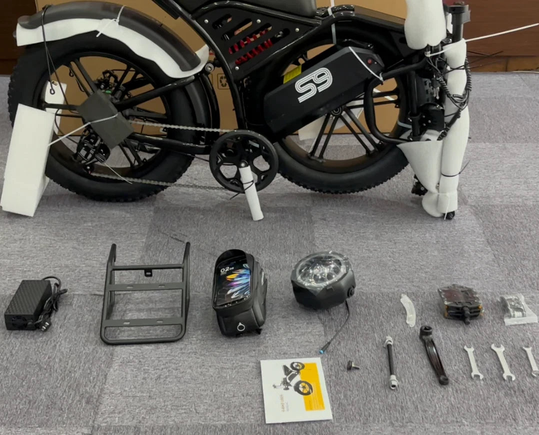 ApexRover electric bike power and frame detail