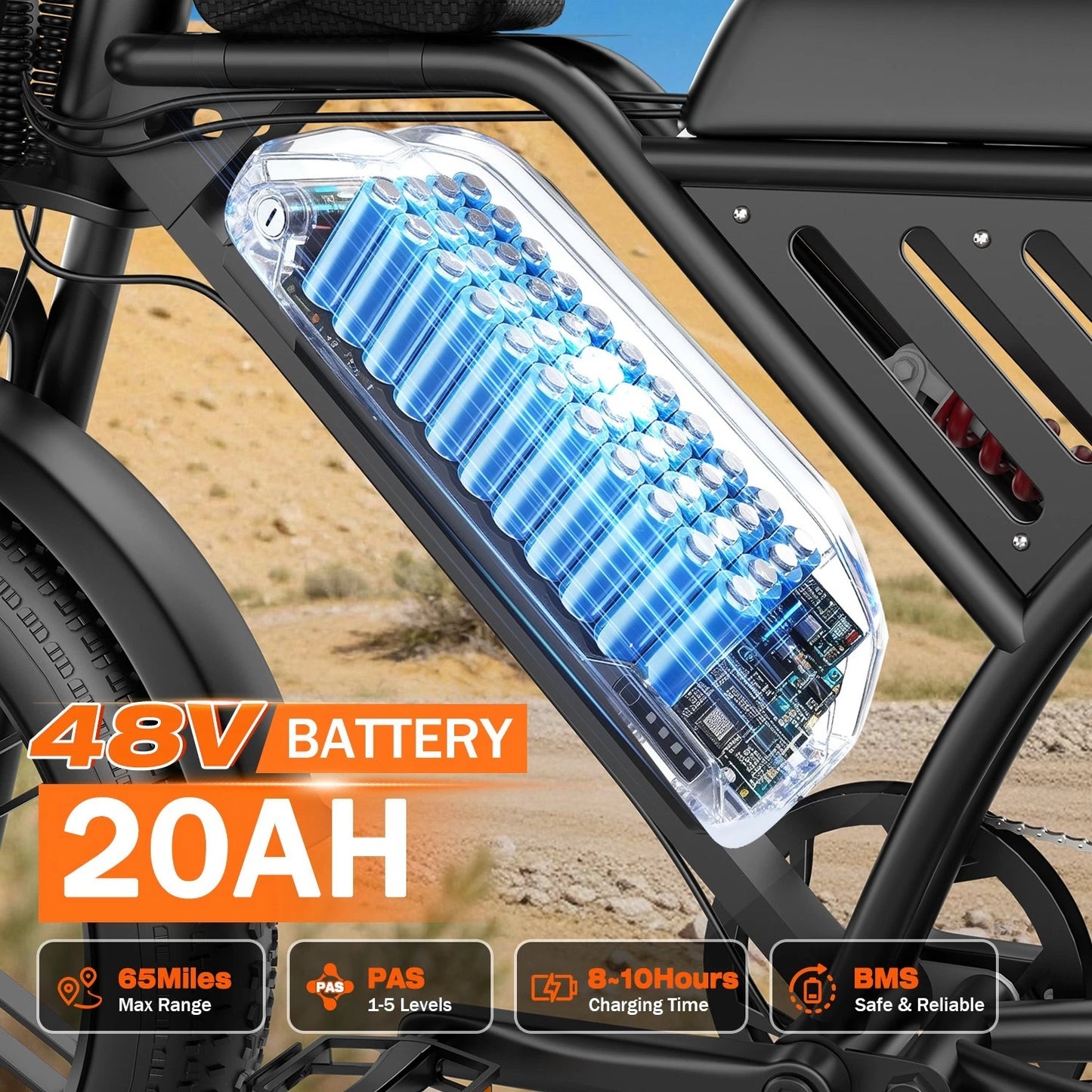 ApexRover electric bike controls and display
