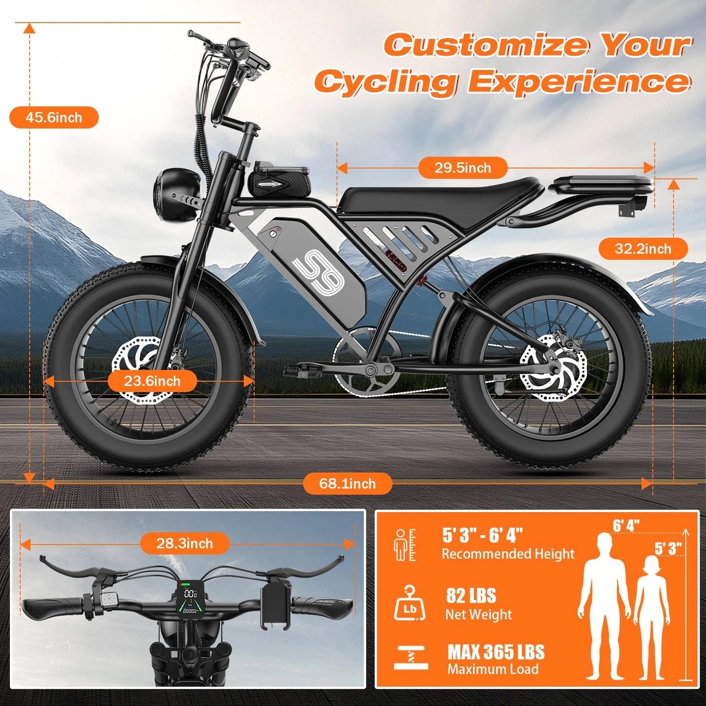 ApexRover electric bike braking detail