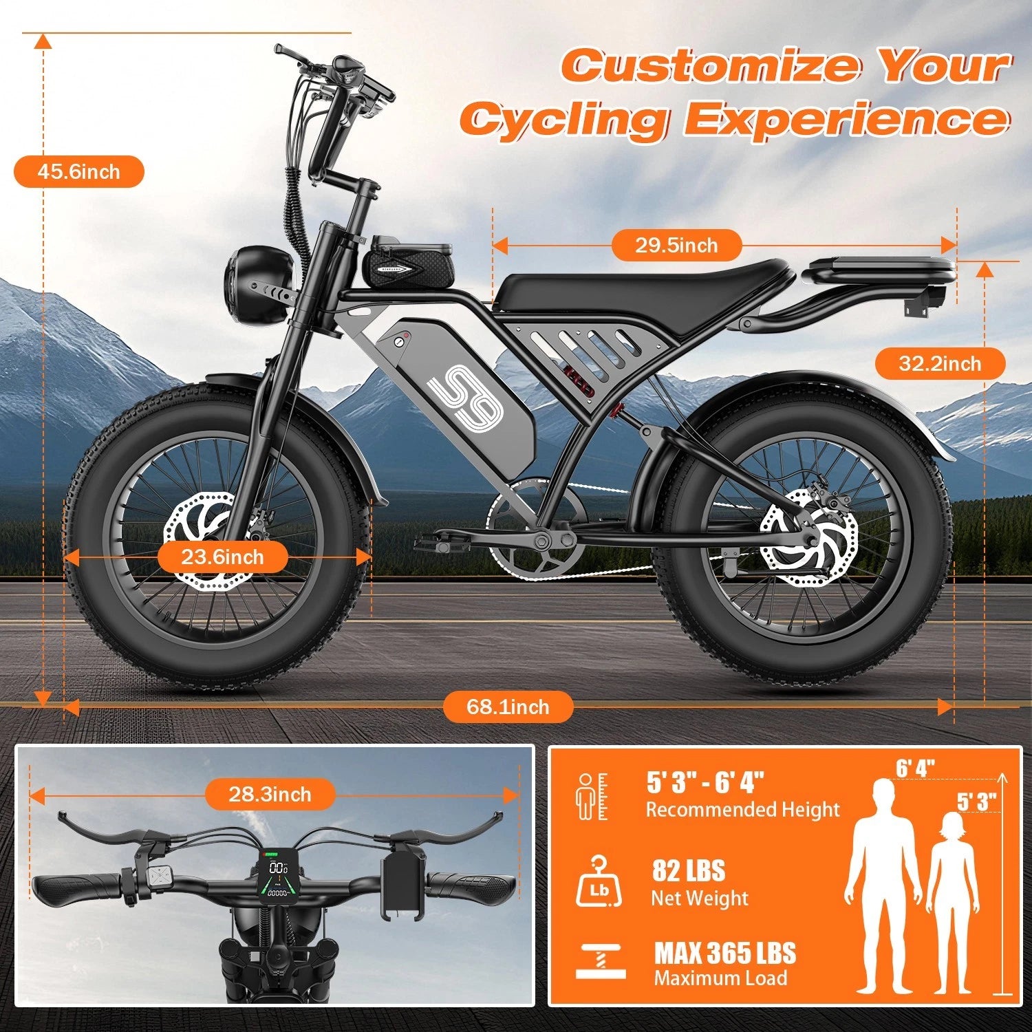 ApexRover electric bike braking detail