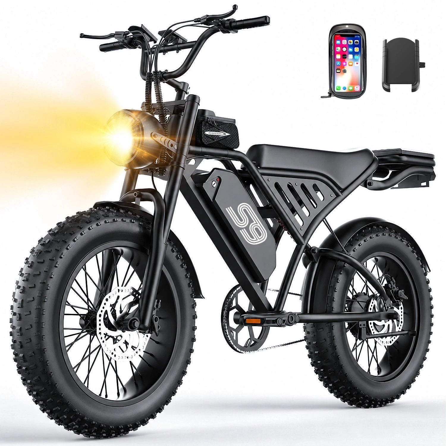 ApexRover 20 inch fat tire e-bike detail image