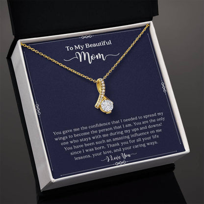 To My Beautful Mom | Alluring Beauty necklace