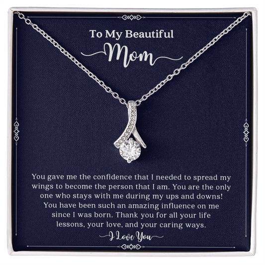 To My Beautful Mom | Alluring Beauty necklace