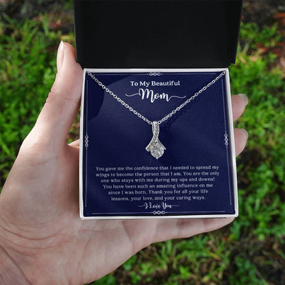 To My Beautful Mom | Alluring Beauty necklace