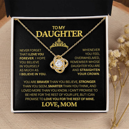 Daughter Necklace From Mom