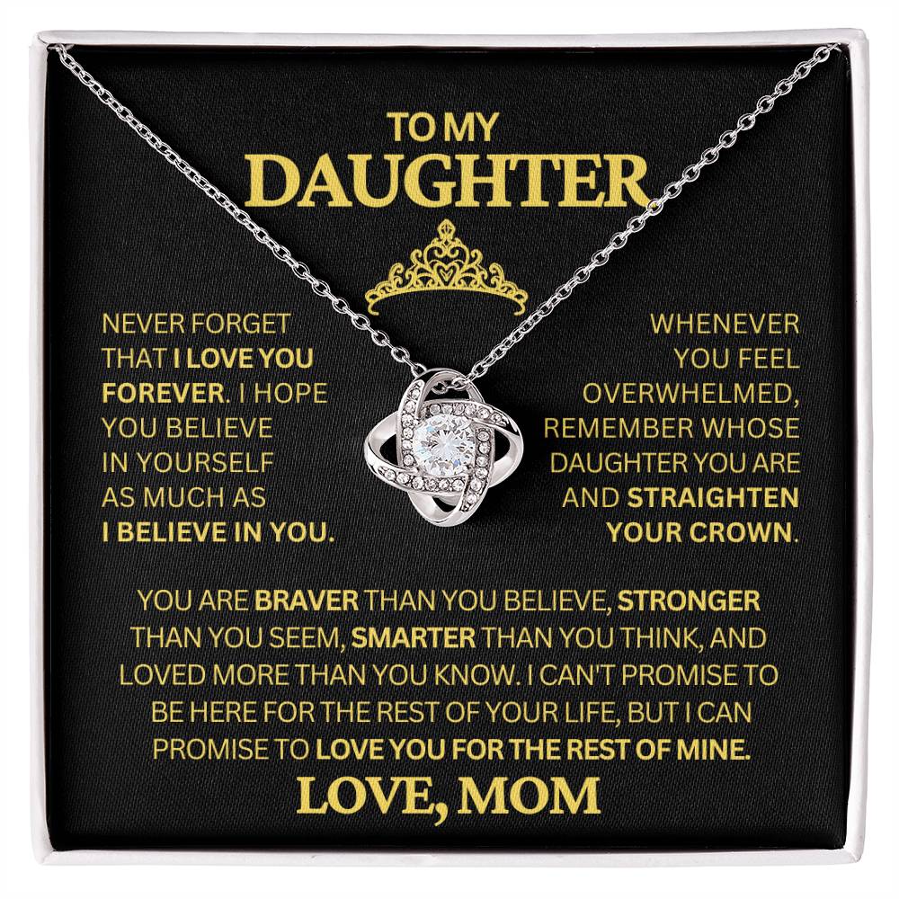 Daughter Necklace From Mom