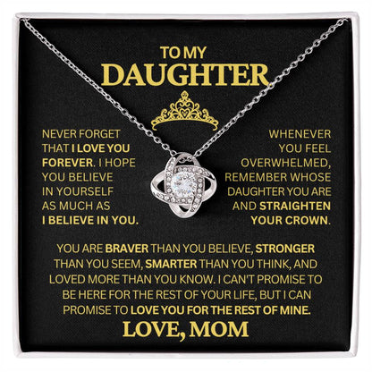 Daughter Necklace From Mom