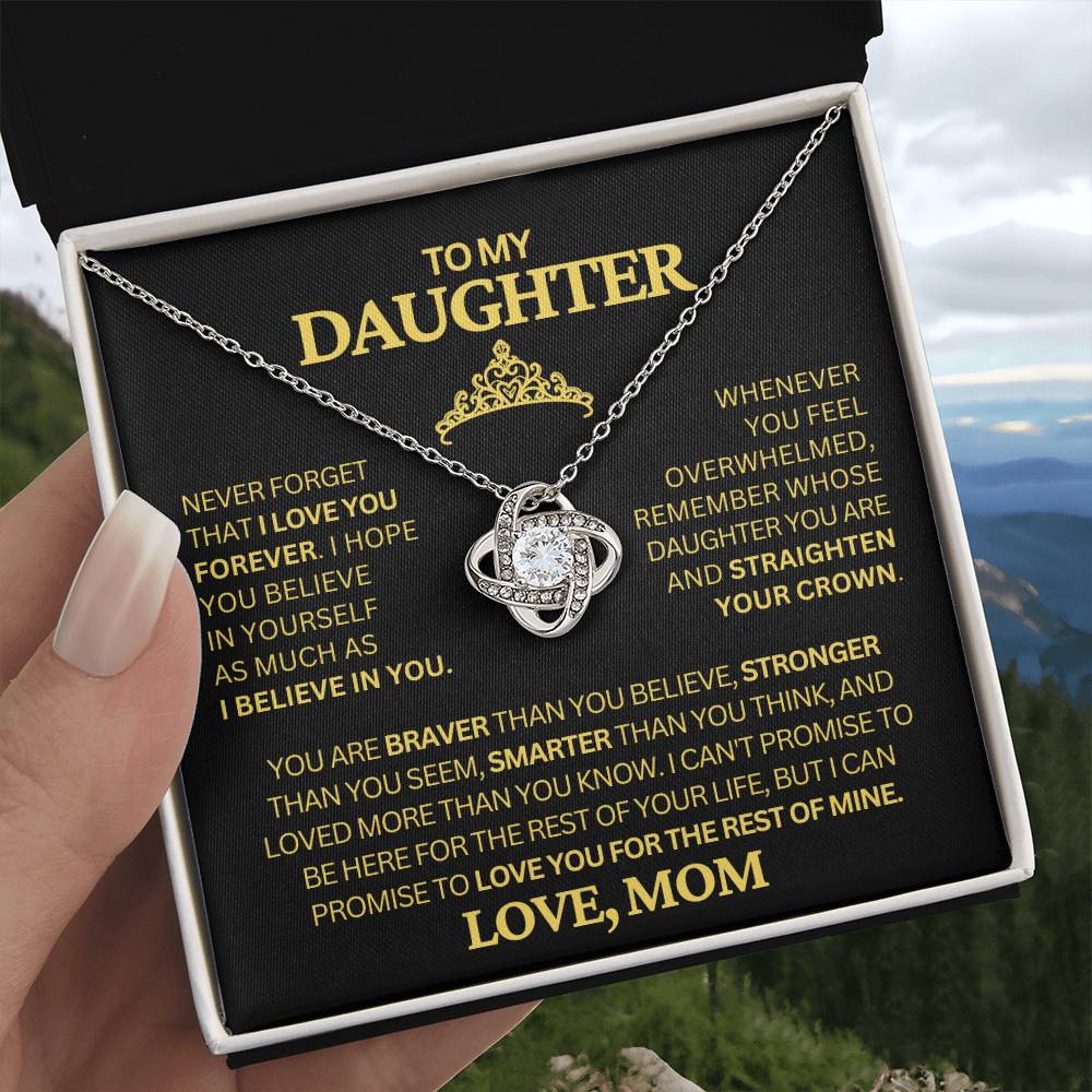 Daughter Necklace From Mom