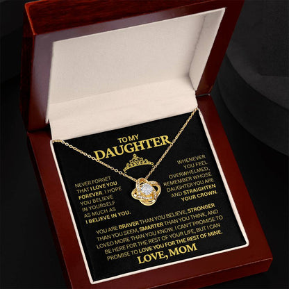 Daughter Necklace From Mom