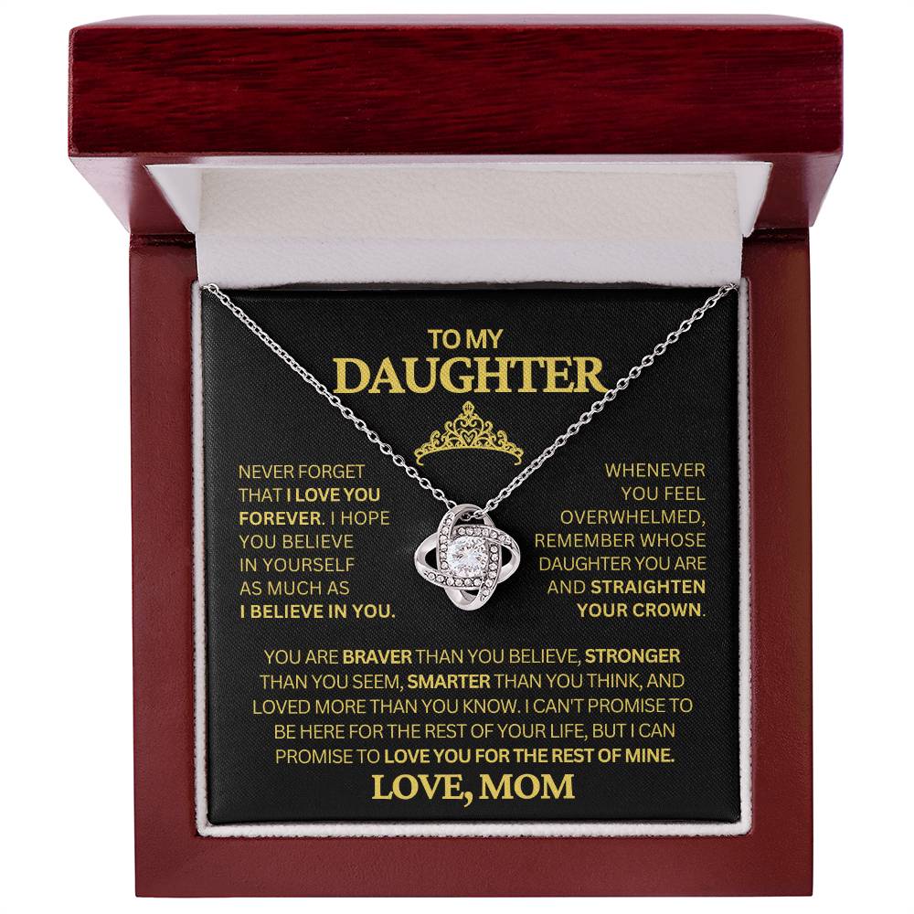 Daughter Necklace From Mom