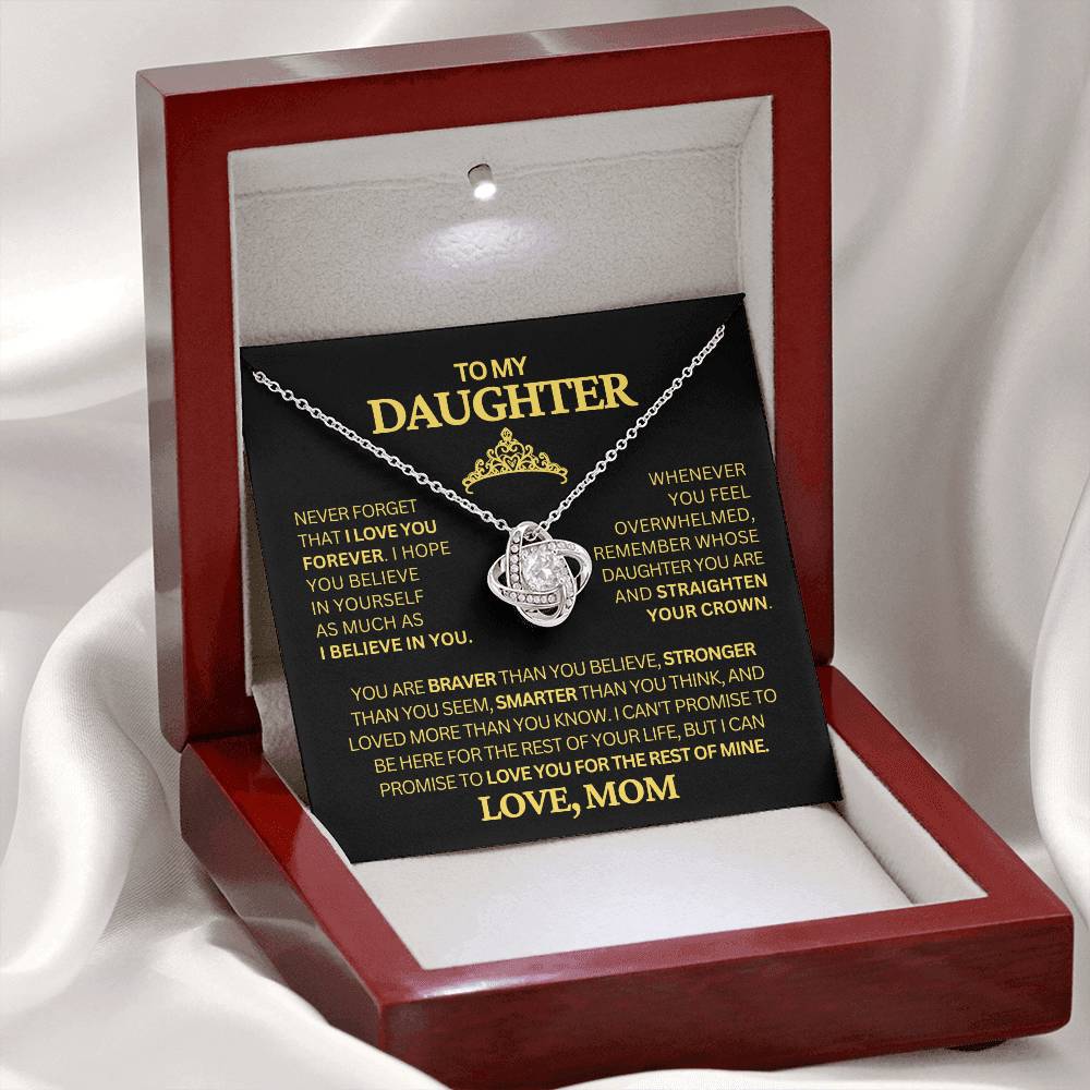 Daughter Necklace From Mom