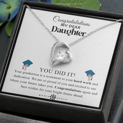 Congratulations My Dear Daughter  | Forever Love Necklace