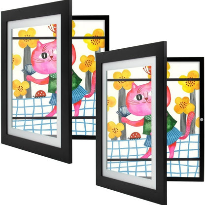 4Pack Kids Art Display Magnetic Frame