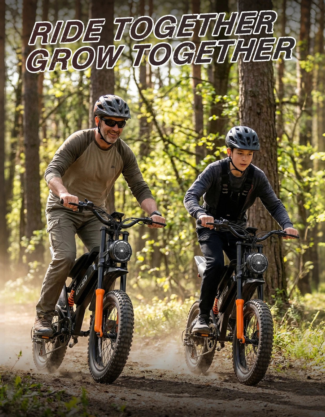RidgeRacer 20 inch fat tire electric dirt bike detail