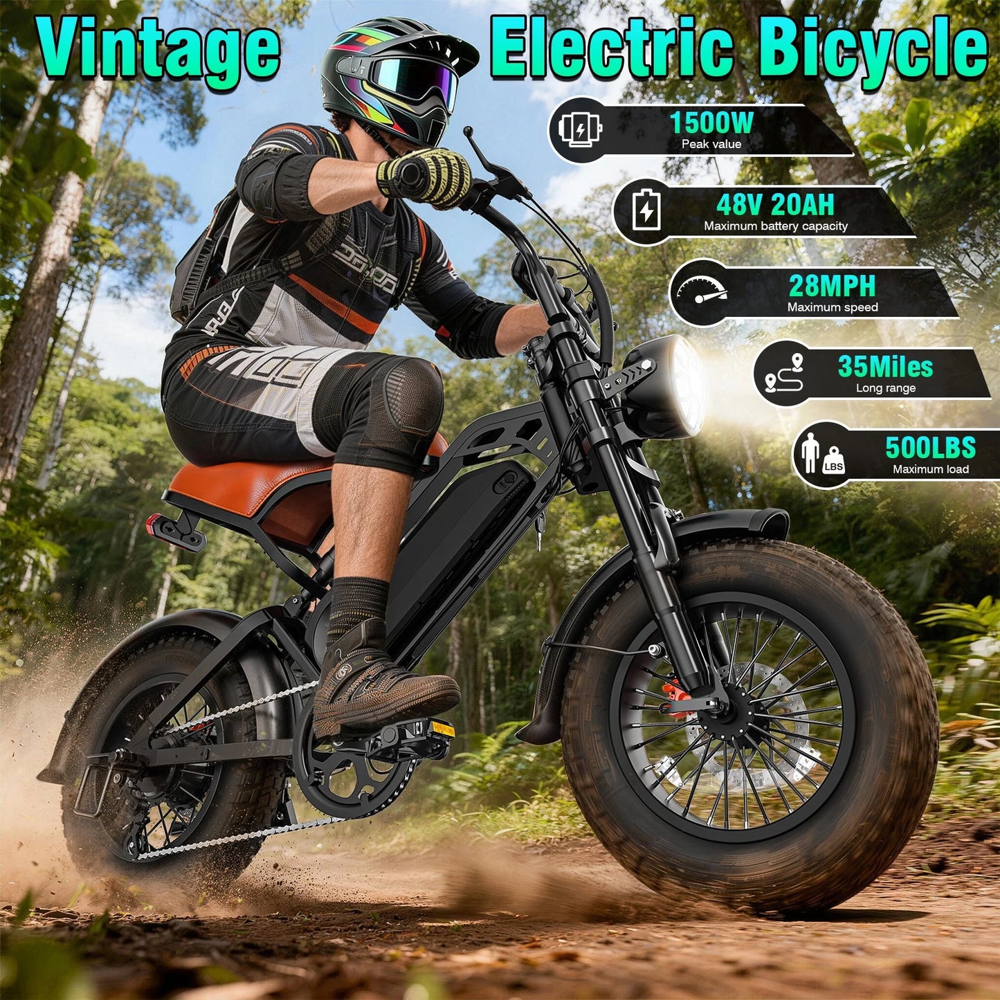 TrailVolt 1500 electric bike side profile