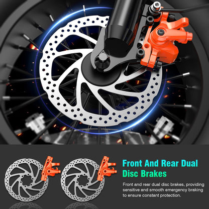 TrailVolt 1500 electric bike feature detail